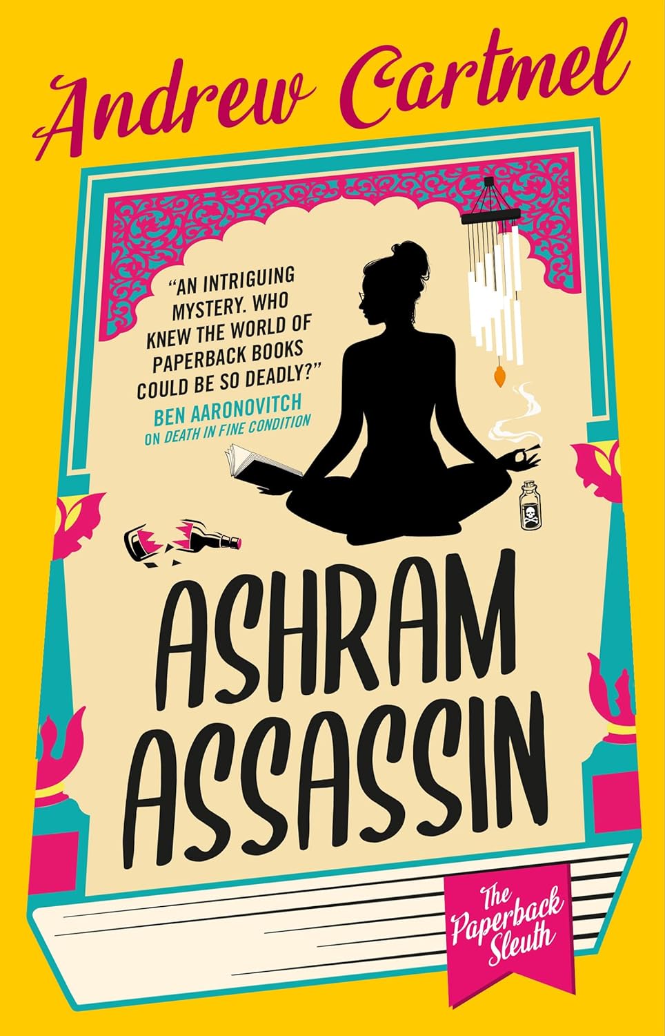 Andrew Cartmel: Ashram Assassin (Paperback Sleuth #2) (2024, Titan Books Limited)