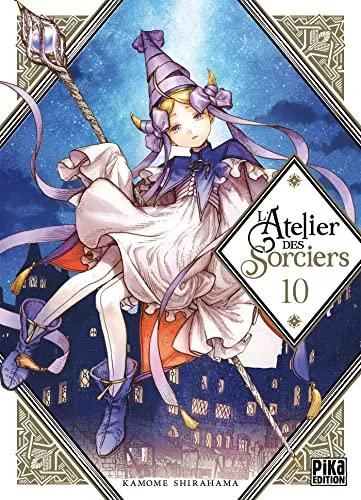 Kamome Shirahama: L'Atelier des Sorciers T10 (French language, 2022, Pika Édition)