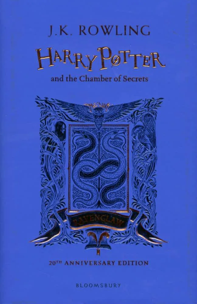 J.K. Rowling, Empty Author, Empty Author: Harry Potter Harry Potter and the Chamber of Secrets. Ravenclaw Edition (2018, Bloomsbury Publishing)