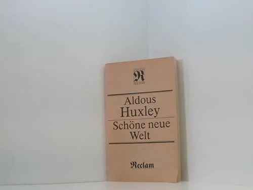 Aldous Huxley: Schöne neue Welt (German language)