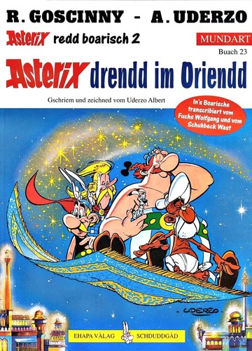 René Goscinny, Albert Uderzo: Asterix Mundart Geb, Bd.23, Asterix drendd im Oriendd (Hardcover, German language, Egmont Ehapa)