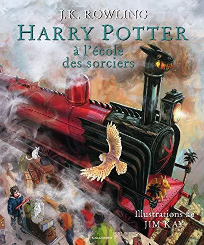 J.K. Rowling, Empty Author, Jim Dale, Empty Author: Harry Potter à l'école des sorciers (French language, 2015, Éditions Gallimard)