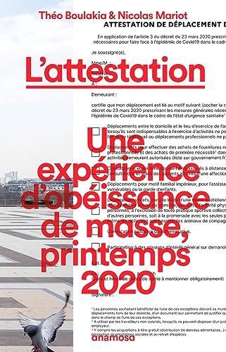 Nicolas Mariot, Théo Boulakia: L'attestation (Paperback, French language, 2023)