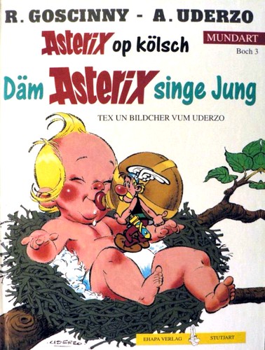 René Goscinny, Albert Uderzo: Asterix Mundart Geb, Bd.3, Däm Asterix singe Jung (Hardcover, Germanic (Other) language, Egmont Ehapa)