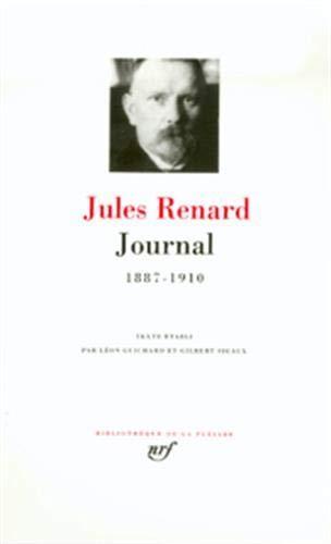 Jules Renard: Journal, 1887-1910 (French language, 1993)