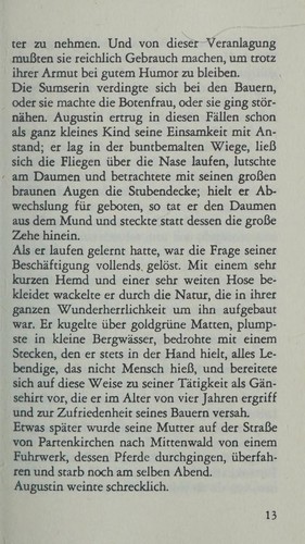 Horst Wolfram Geißler: Der liebe Augustin (German language, 1948, Sanssouci)