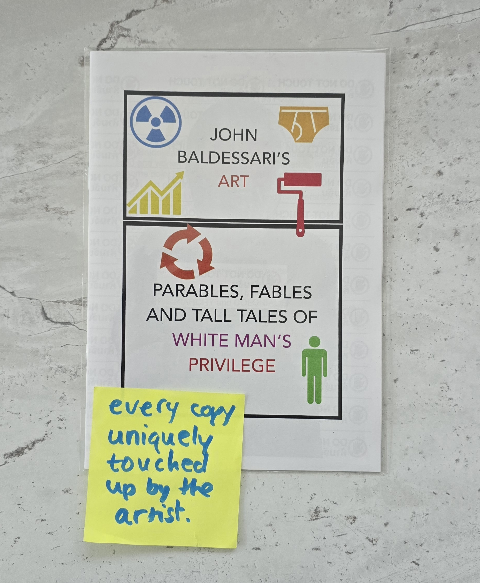 Mieke Kooistra: John Baldessari's art: Parables, Fables, and Other Tall Tales of White Man's Priviledge (2026)