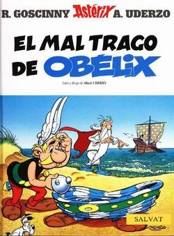 Albert Uderzo: El mal trago de Obélix (Spanish language, 2009, Salvat, Editorial Bruño, Brand: Bruno, Salvat)