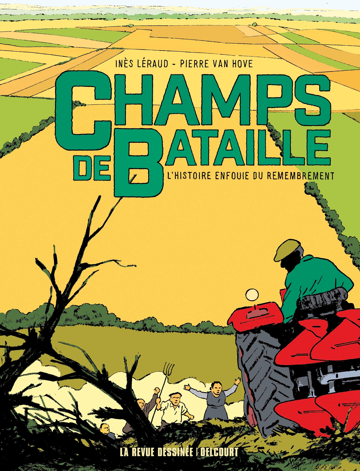 Inès Léraud, Pierre Van Hove, Mathilda: Champs de bataille (GraphicNovel, Delcourt)