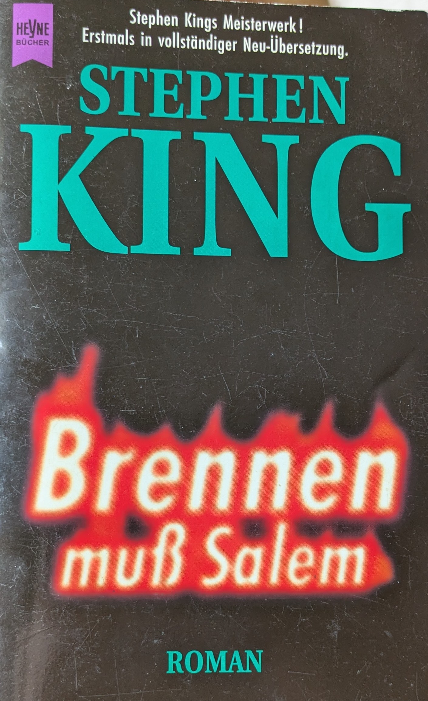 Stephen King, King, Stephen: Brennen muss Salem (Paperback, German language, 1995, Heyne)