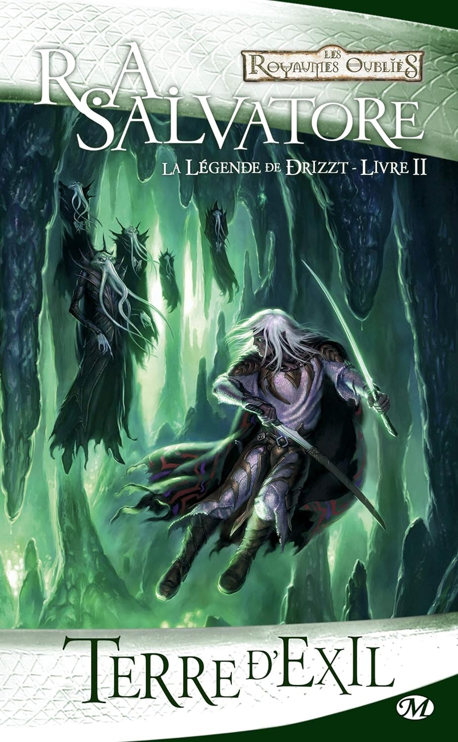 R. A. Salvatore: Terre d'exil (French language, 2018, Bragelonne)