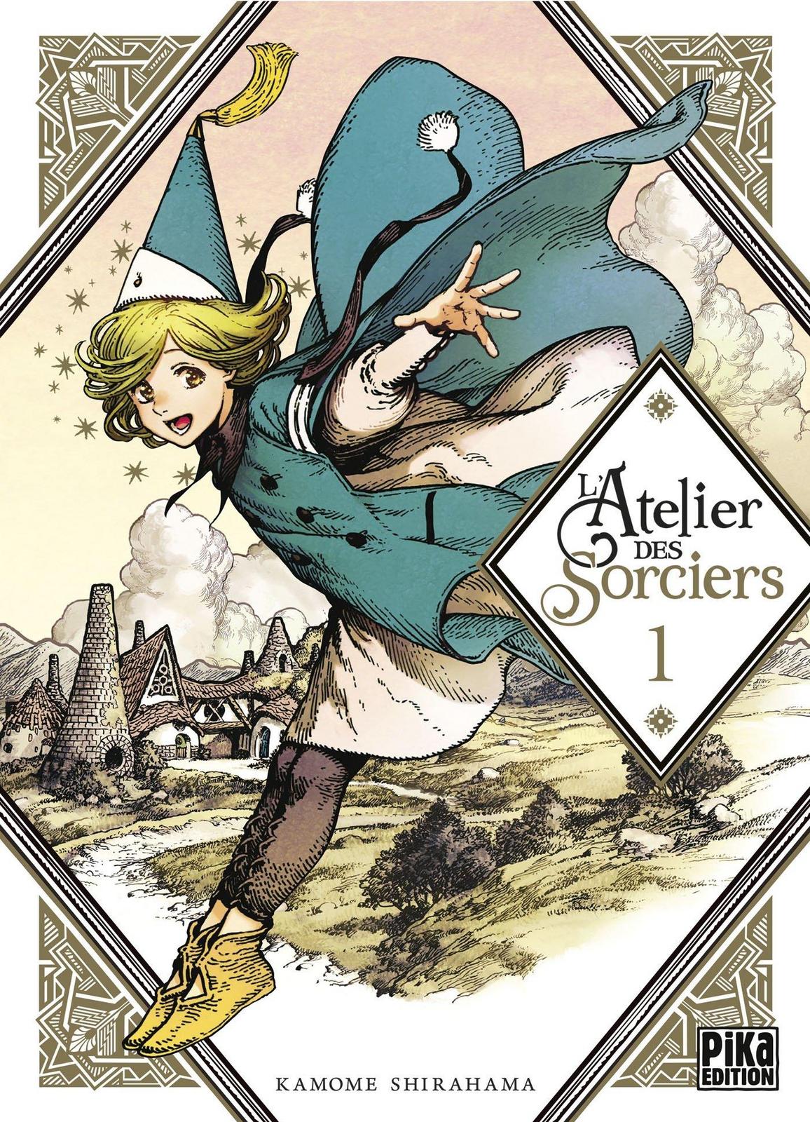 Kamome Shirahama: L'Atelier des sorciers, tome 1 (French language, 2018, Pika Édition)