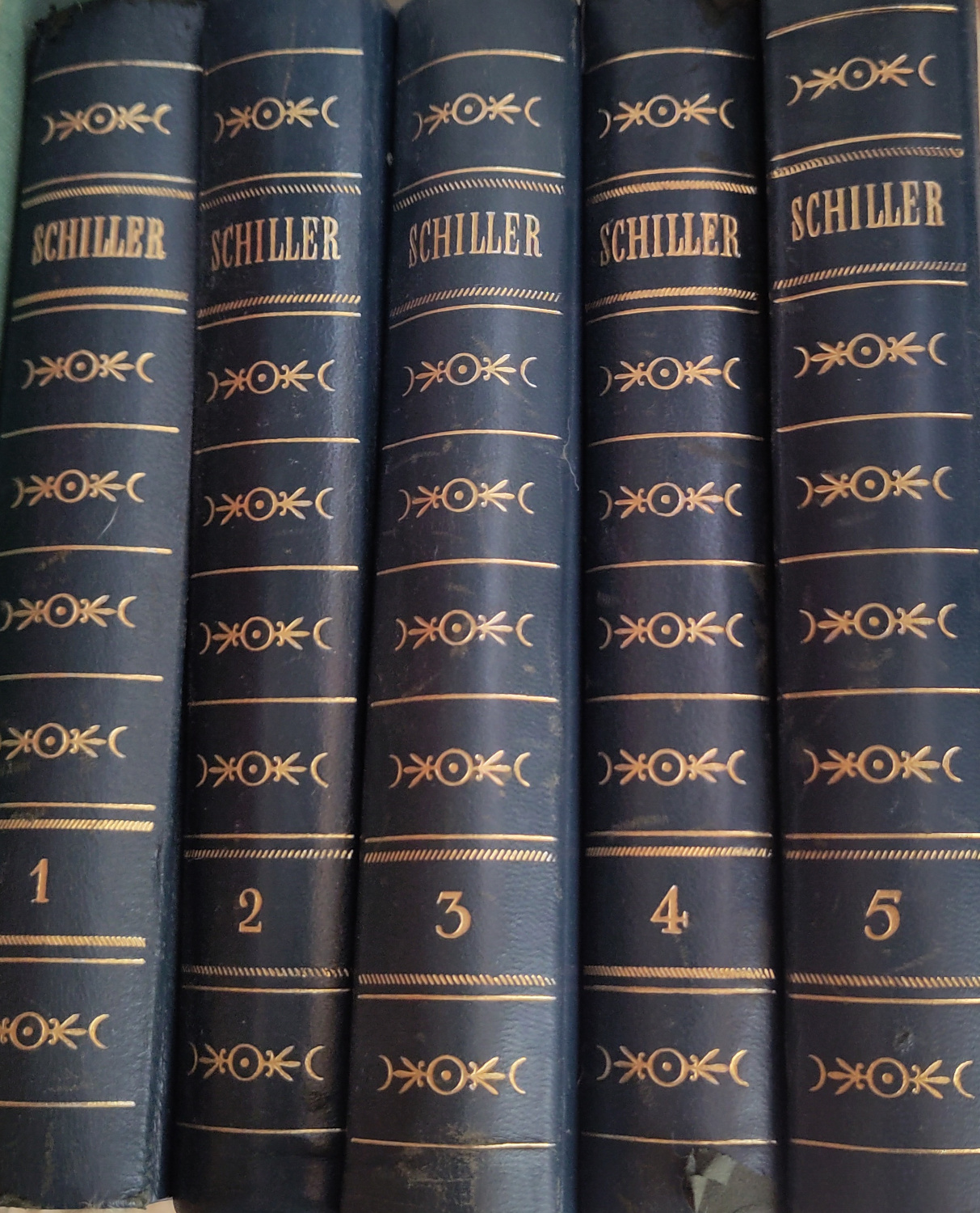 Friedrich Schiller: Gesammelte Werke in fünf Bänden
