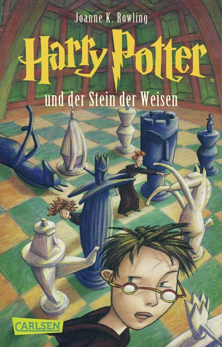 J.K. Rowling: Harry Potter und der Stein der Weisen (German language, 1998)