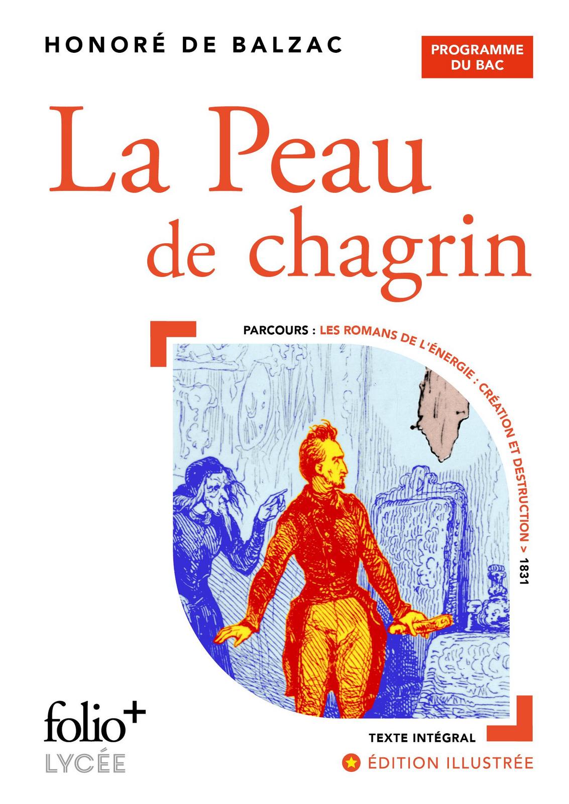 Honoré de Balzac: La peau de chagrin (French language, 2022, Éditions Gallimard)