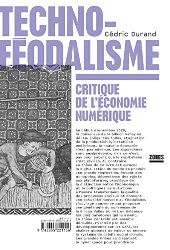 Cédric Durand: Techno-féodalisme (Paperback, 2020, ZONES)