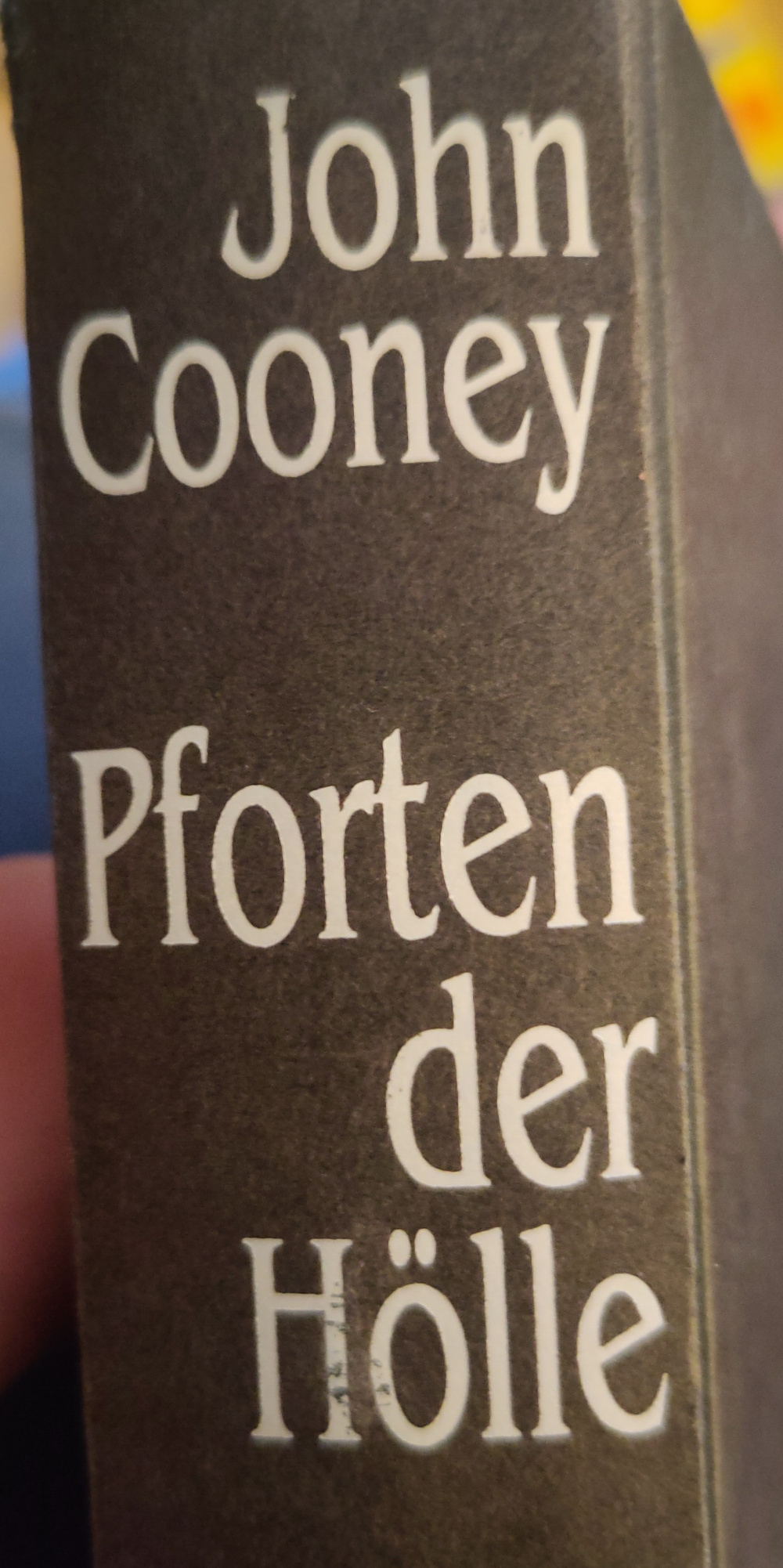 John Cooney: Pforten der Hölle (Hardcover, german language, Eichborn)