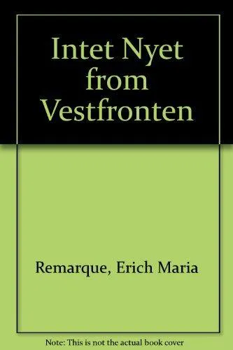 Erich Maria Remarque: Intet Nyet from Vestfronten (Paperback, Norwegian language, 1993, Aventura)