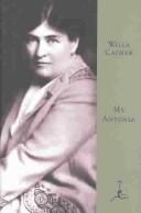 Willa Cather: My Ántonia (1996, Modern Library)