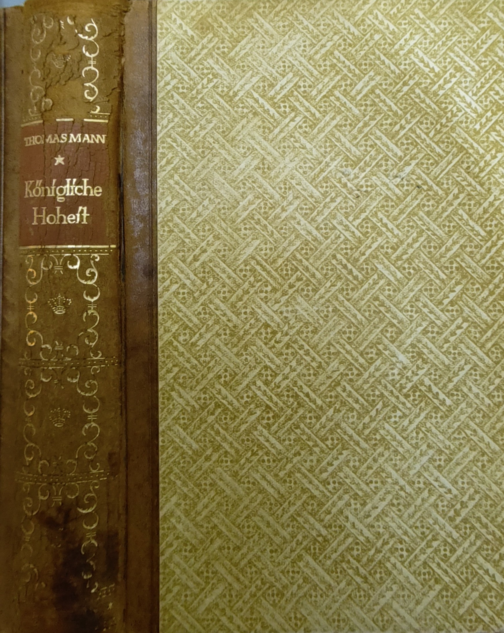 Thomas Mann: Königliche Hoheit (Hardcover, german language, 1927, Deutsche Buch-Gemeinschaft)