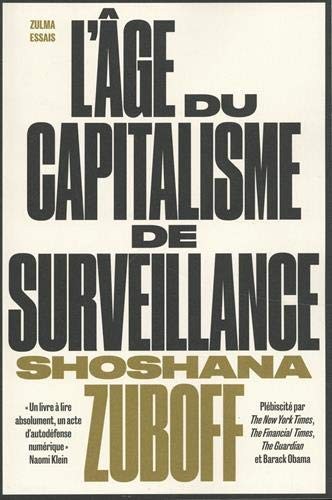 L'âge du capitalisme de surveillance (Paperback, 2020, ZULMA)