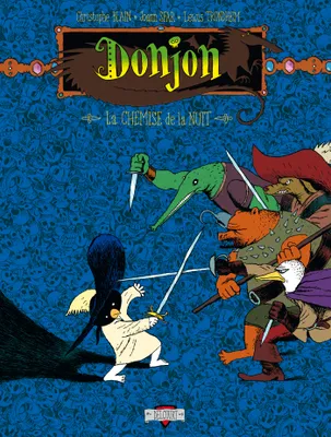 Christophe Blain, Joann Sfar, Lewis Trondheim: La chemise de la nuit (French language, 1999, Delcourt)