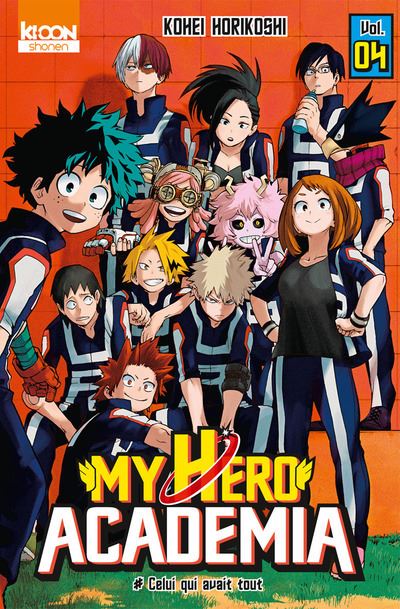 Kōhei Horikoshi: My Hero Academia Tome 4 (French language, 2020)