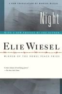 Élie Wiesel: Night (2006, Hill And Wang/F.S.G.)