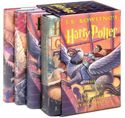 J.K. Rowling, Empty Author, Empty Author: The Harry Potter Collection 1-4 (Harry Potter, #1-4) (1999)