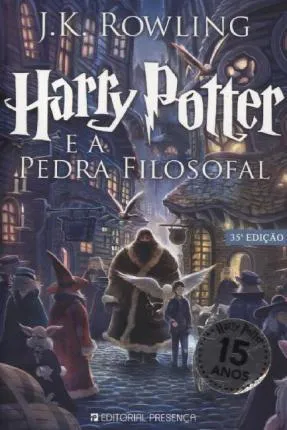 J.K. Rowling, Empty Author, Jim Dale, Empty Author: Harry Potter e a pedra filosofal (Portuguese language, 2001, Editorial Presença)