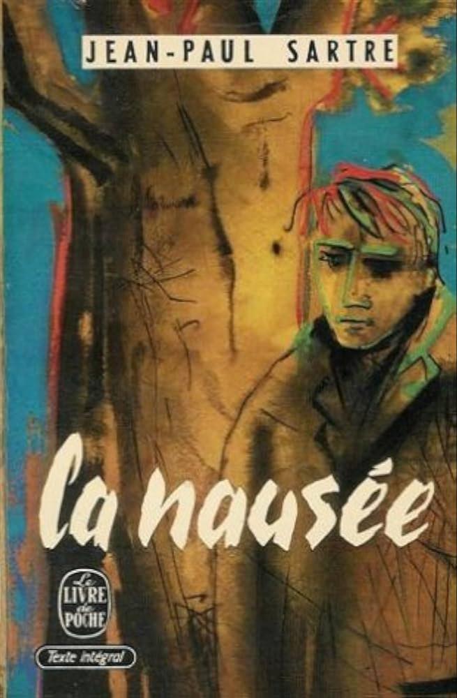 Jean-Paul Sartre, Jean Paul Sartre: La Nausée (French language, 1966, Éditions Gallimard)