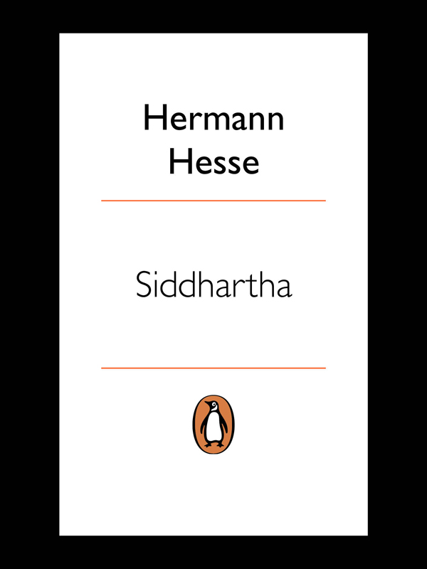 Hermann Hesse, Hermann Hesse: Siddhartha (EBook, 2010, Penguin Group UK)