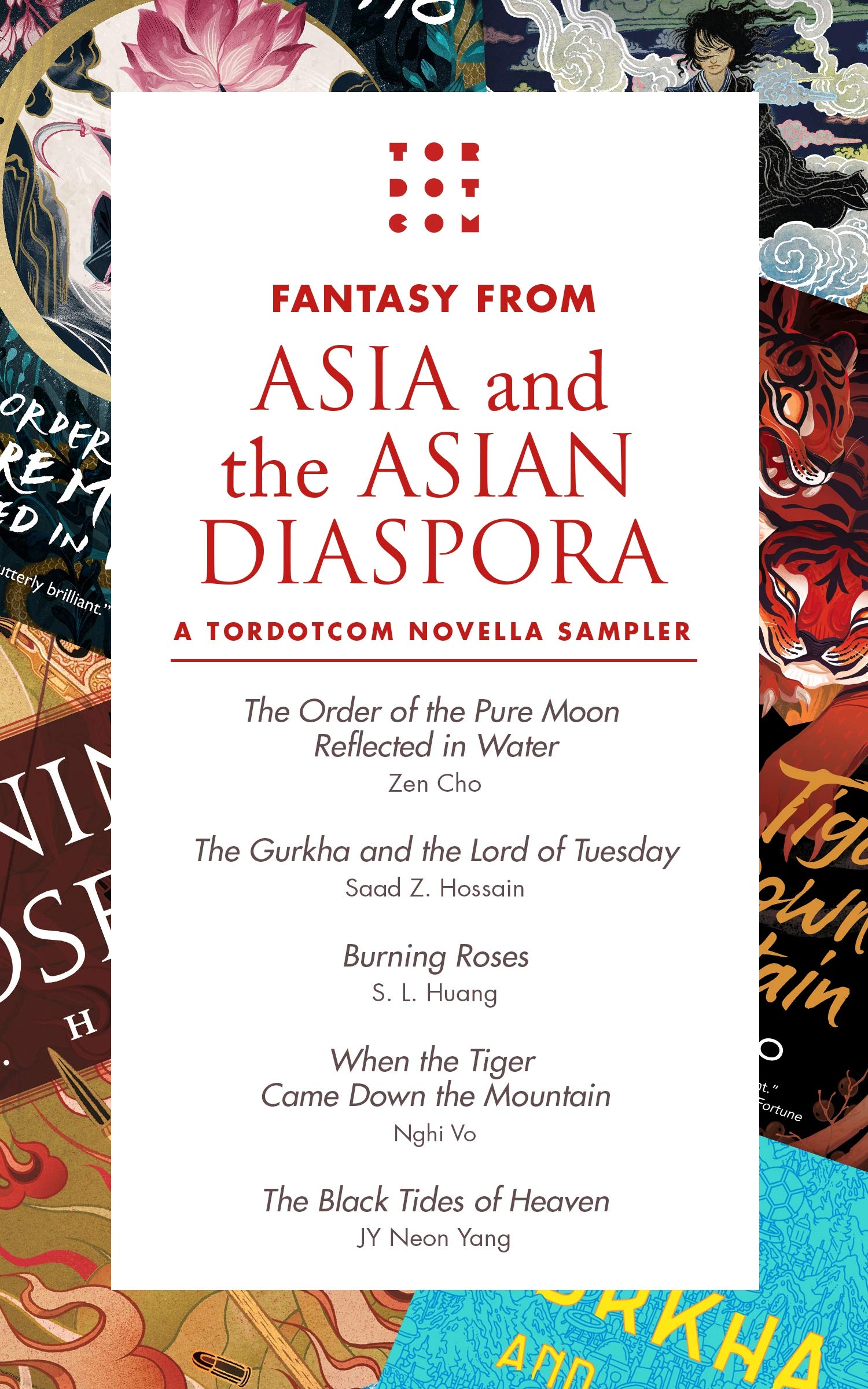 Neon Yang, S. L. Huang, Nghi Vo, Zen Cho, Saad Z. Hossain: Fantasy from Asia and the Asian Diaspora (2020, Doherty Associates, LLC, Tom)