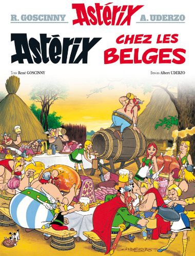 René Goscinny, Albert Uderzo: Astérix - chez les Belges - n°24 (Hardcover, Asterix-Hachette (Educa Books), Hachette)