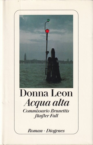 Donna Leon: Acqua alta (German language, 1998, Diogenes)