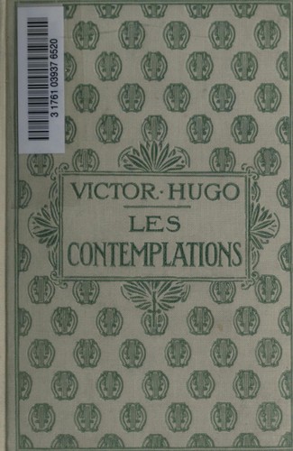 Victor Hugo: Les contemplations (French language, 1856, Nelson)