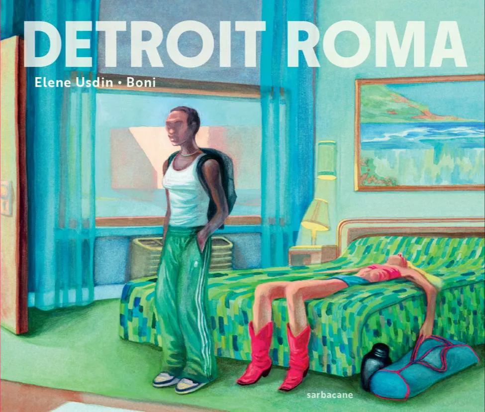 Elene Usdin: Detroit Roma (GraphicNovel, French language, Éditions Sarbacane)