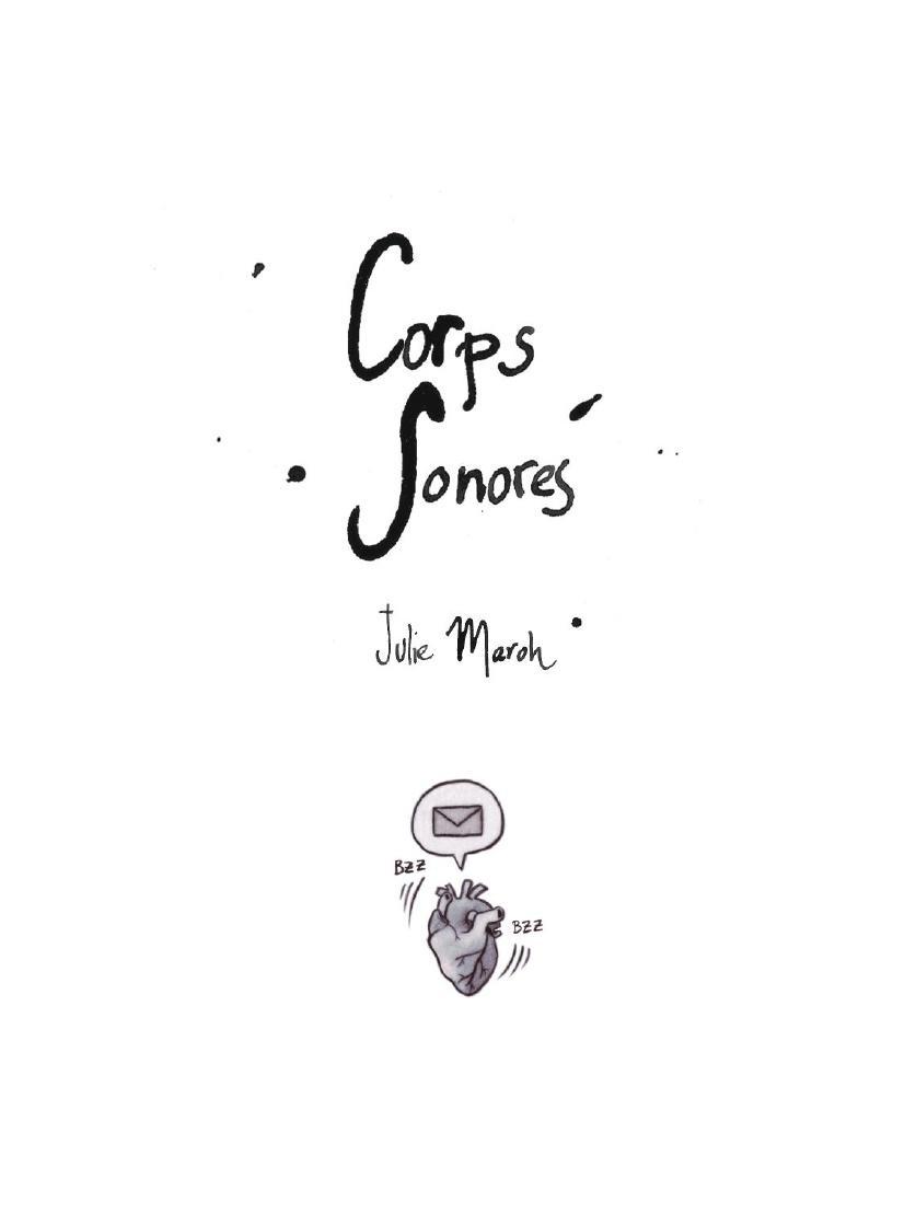 Jul Maroh: Corps sonores (French language, 2017, Glénat Éditions)