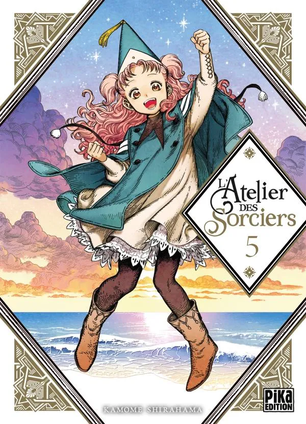 Kamome Shirahama: L'Atelier des sorciers, tome 5 (French language, 2019, Pika Édition)