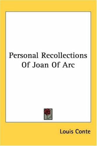 Mark Twain: Personal Recollections of Joan of Arc (Paperback, 2005, Kessinger Publishing)