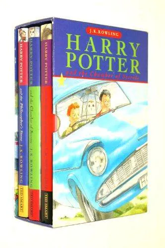 J.K. Rowling, Empty Author, Jim Dale, Empty Author: The Harry Potter trilogy (Harry Potter, #1-3) (1999)