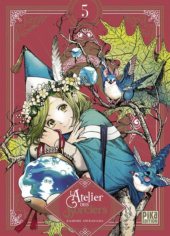 Kamome Shirahama: L'Atelier des sorciers, tome 5 (French language, 2019, Pika Édition)