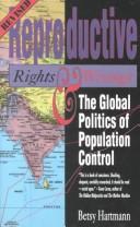 Betsy Hartmann: Reproductive rights and wrongs (1995, South End Press)