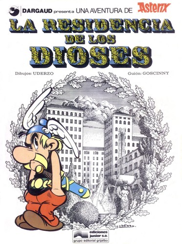 Albert Uderzo: La Residencia de los Dioses (Spanish language, 2000, Salvat)