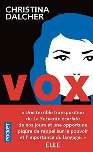 Christina Dalcher: Vox (French language, 2020, Presses Pocket)