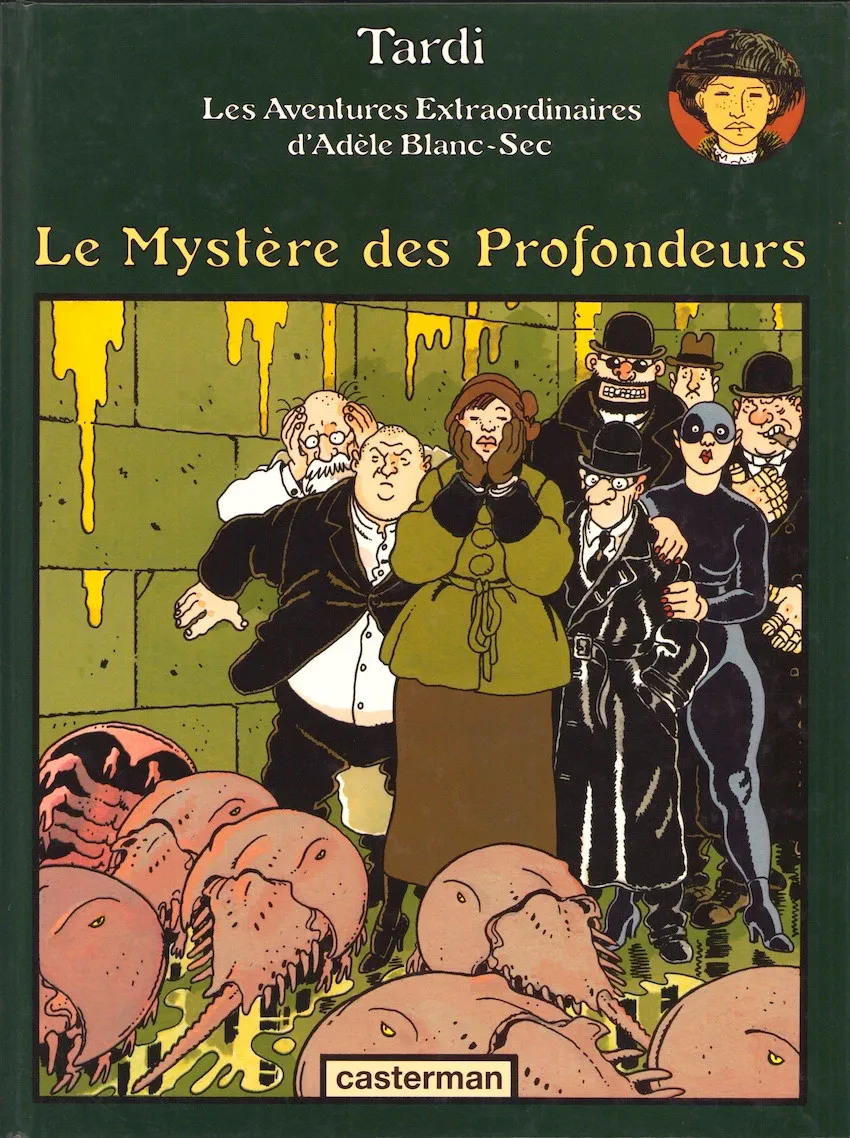 Jacques Tardi: Le mystère des profondeurs (French language, 1998, Casterman)