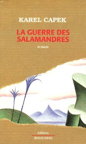 Karel Čapek: La guerre des salamandres (French language, 1996)