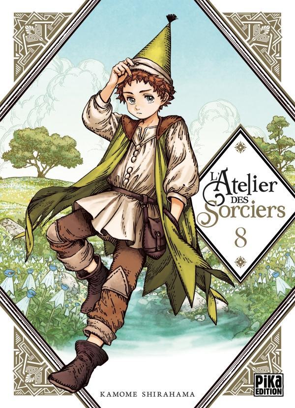 Kamome Shirahama: L'Atelier des sorciers, tome 8 (French language, 2021)