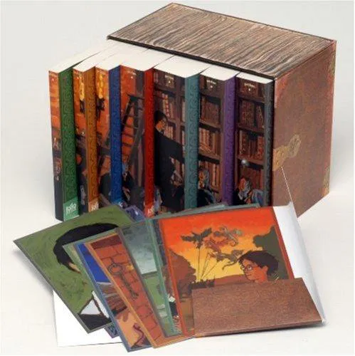 J.K. Rowling, Empty Author, Jim Dale, Empty Author: Coffret en 7 volumes (French language, 2008, Éditions Gallimard)