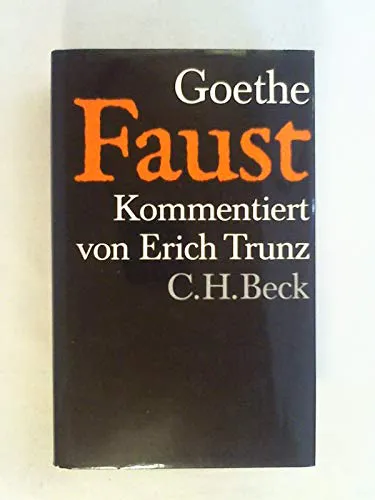 Johann Wolfgang von Goethe: Faust (German language, 1972, C.H. Beck)